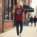 Camiseta "DRAGÓN CIBERNÉTICO" - Diseño Futurista Neón