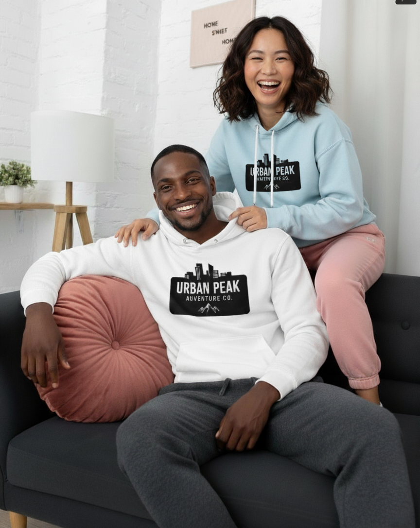 Sudadera con Capucha "URBAN PEAK" - Estilo Aventura Urbana